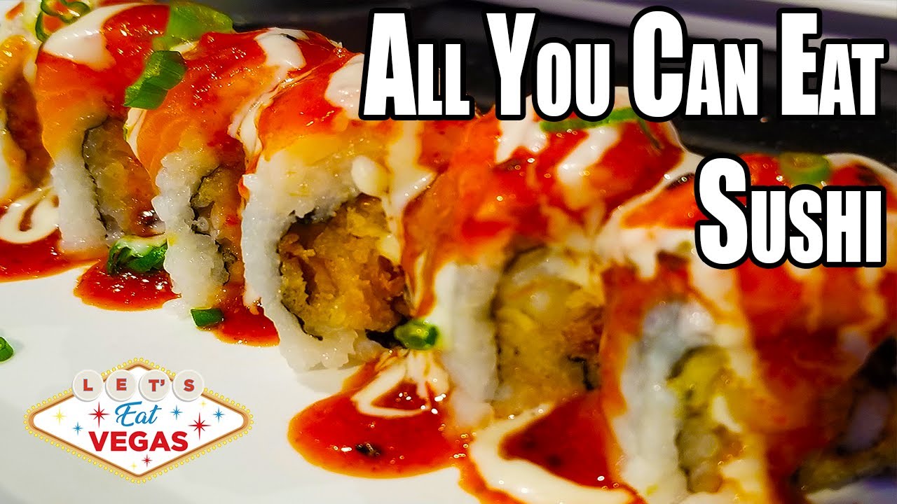 Best All You Can Eat SUSHI in Las Vegas 🍣😋