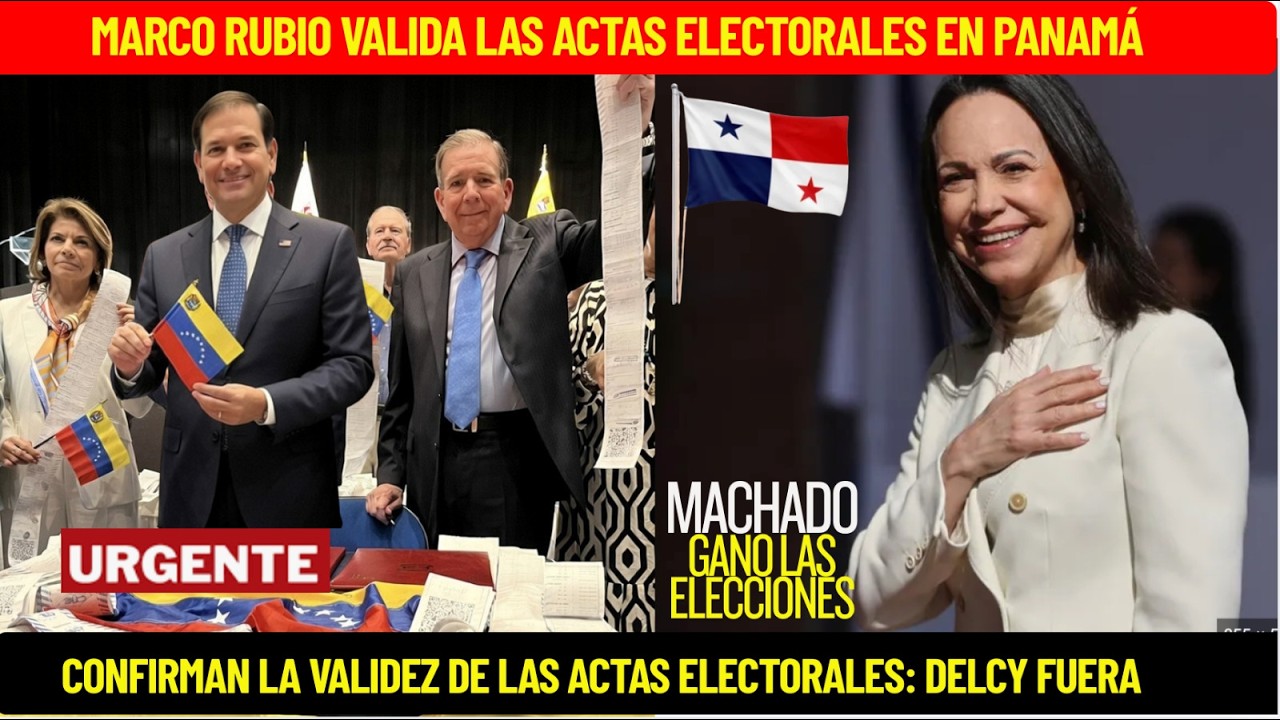 MARCO RUBIO VALIDA LAS ACTAS EN PANAMA: EL ANUNCIO EN 48 HORAS QUE CAMBIAR&Aacute; TODO EL PLAN DE DELCY
