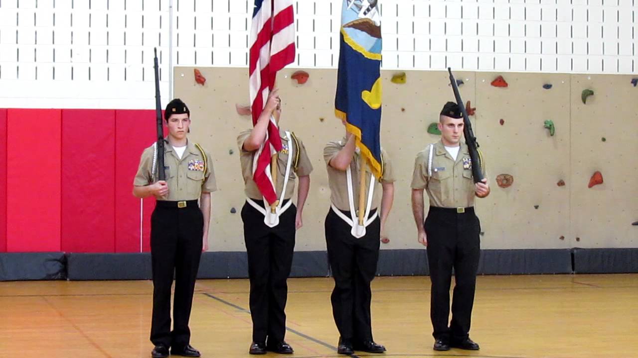 Seaford NJROTC Varsity Color Guard