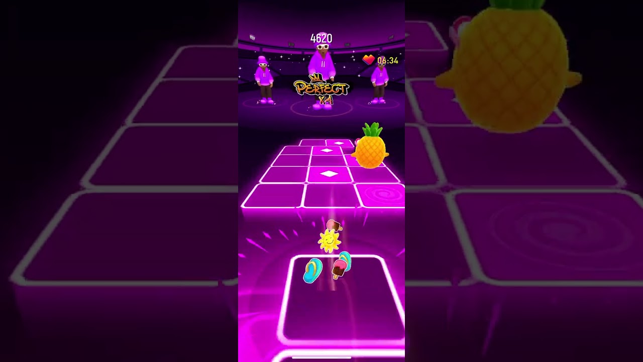 Post Malone - Sunflower | Tiles Hop | Endless Mode 8 | Record: 7445