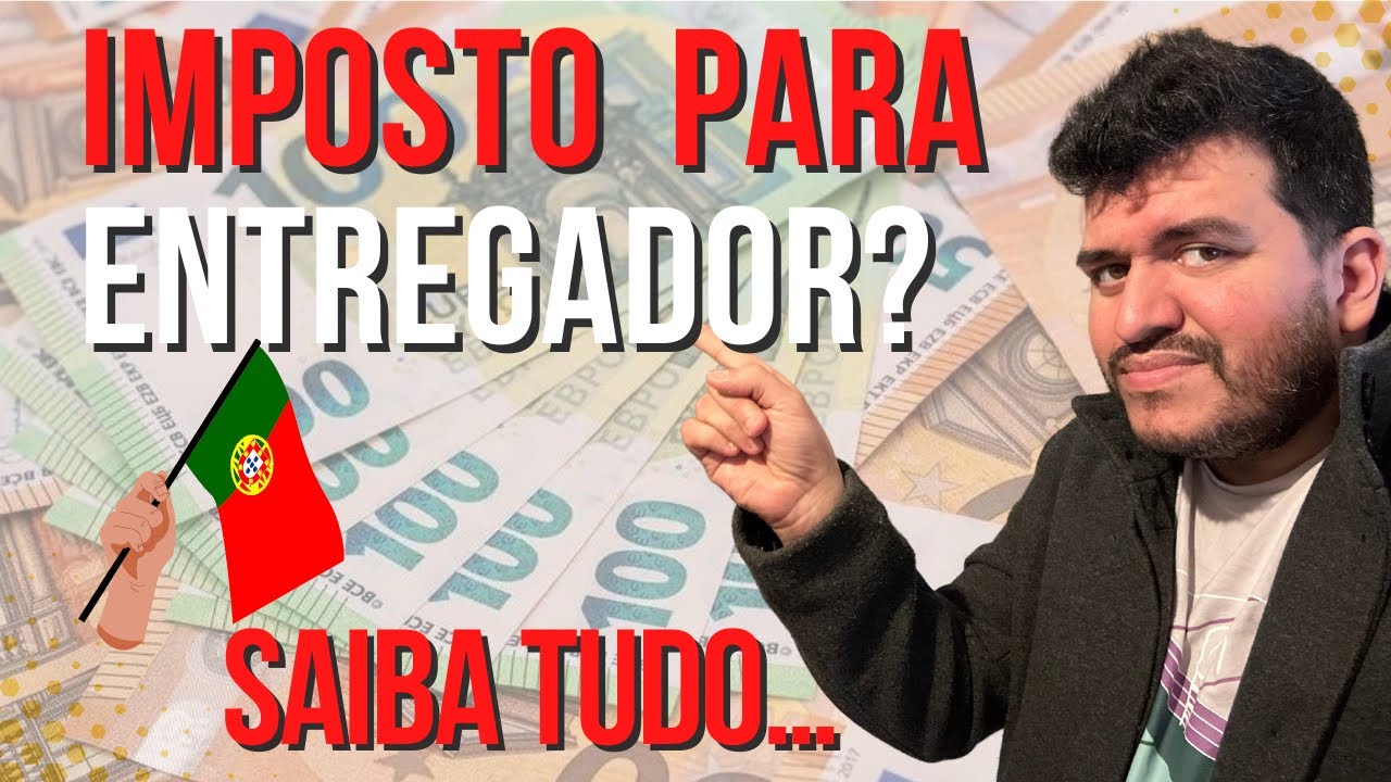 IMPOSTO PARA ENTREGADOR EM PORTUGAL? O video mais completo sobre isso #portugal #entregador