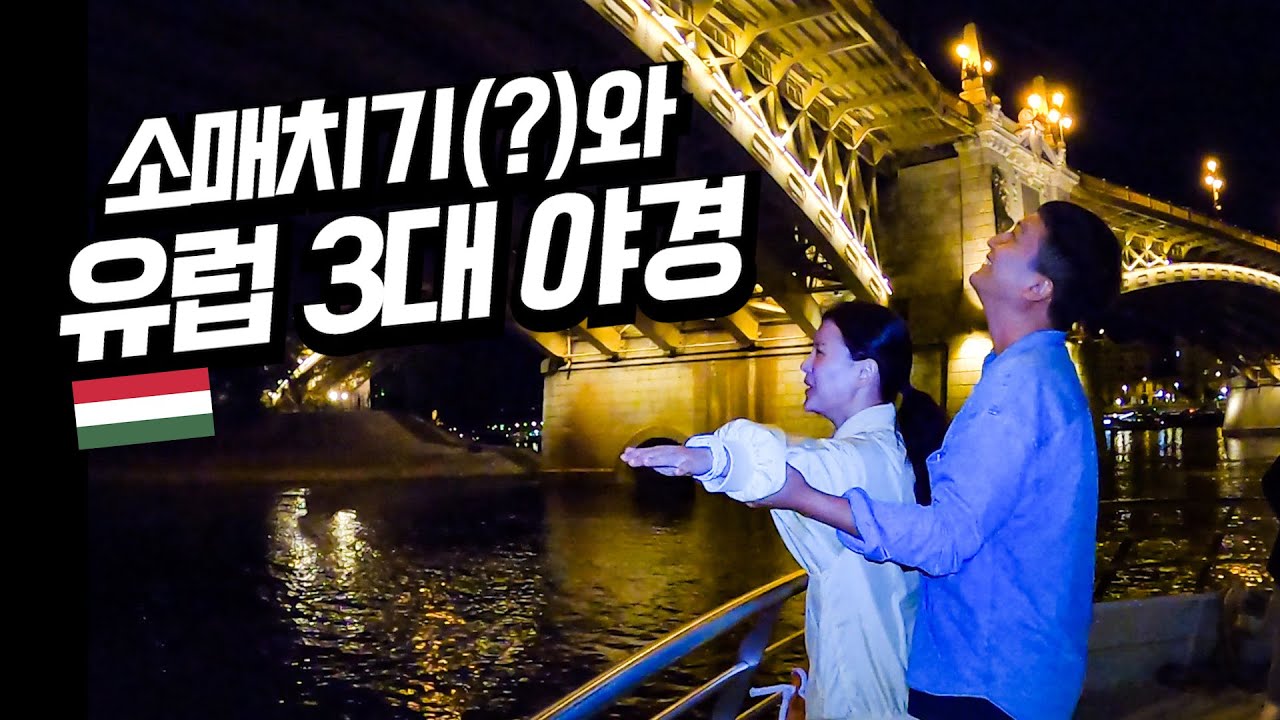 크루즈타고 헝가리 부다페스트 야경보기