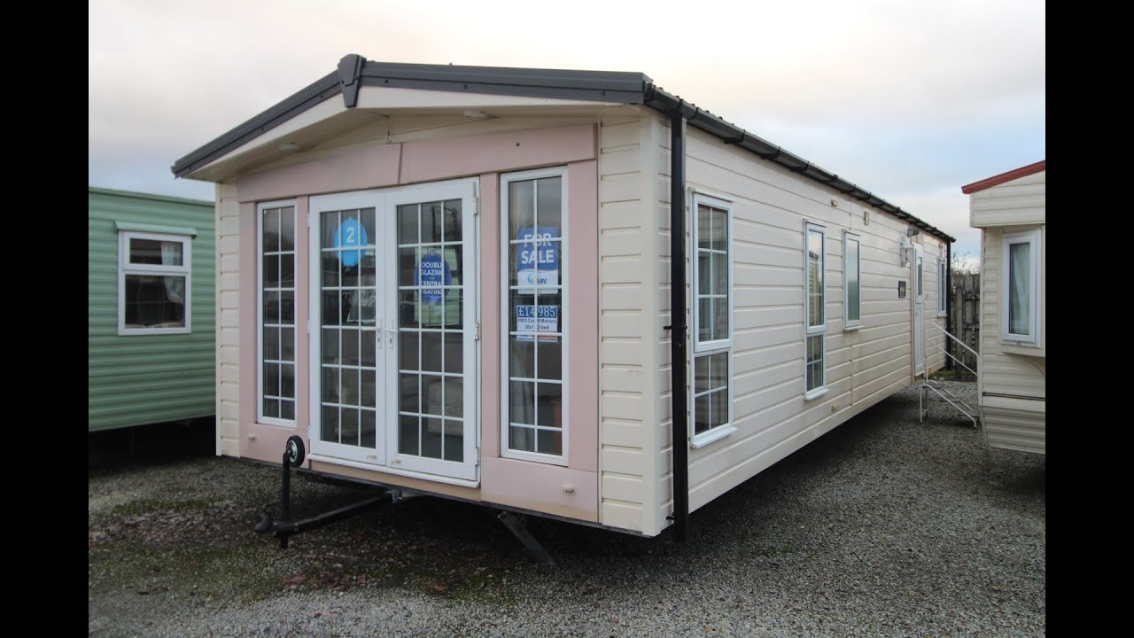 36259 Cosalt Monaco 38x13 2 bed 2003 Preowned caravan for sale offsite