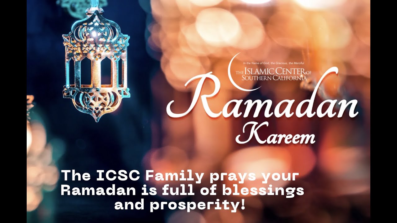ICSC Welcome Ramadan