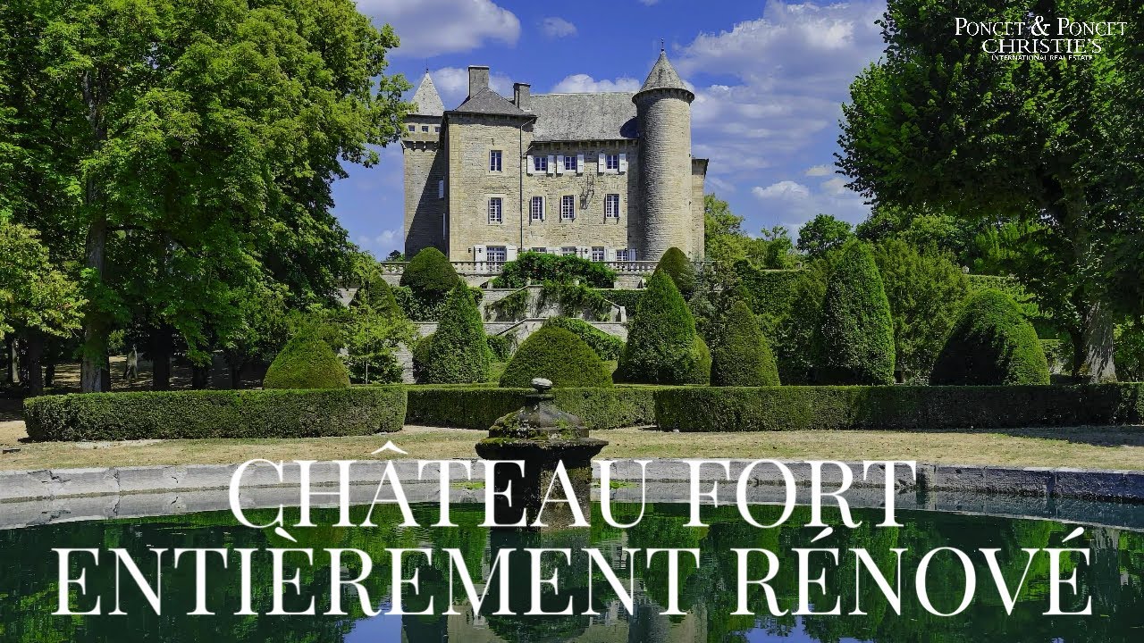 Visite d’un magnifique château du XI siècle | Maison Poncet & Poncet - Christie's International