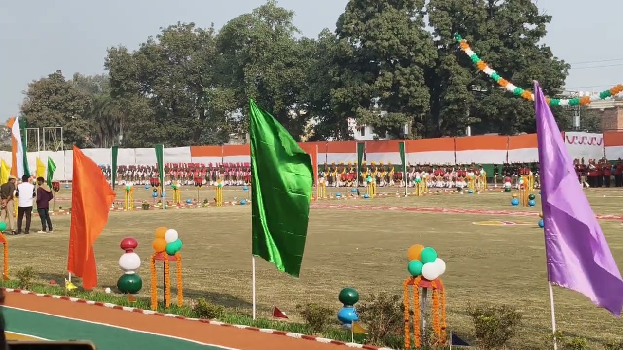 Fatehpur police line exercise drill on 26th January 