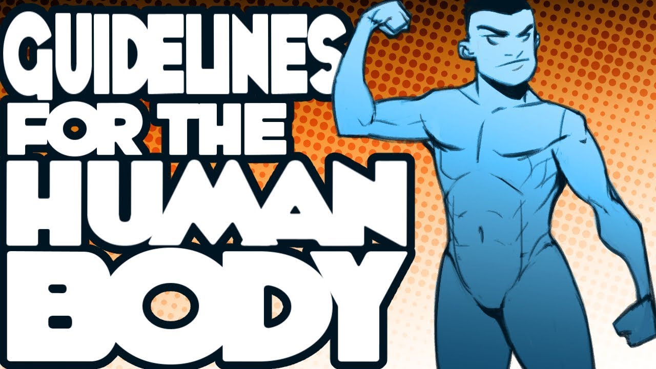 Drawing Tutorial #1 - Guidelines For The Human Body