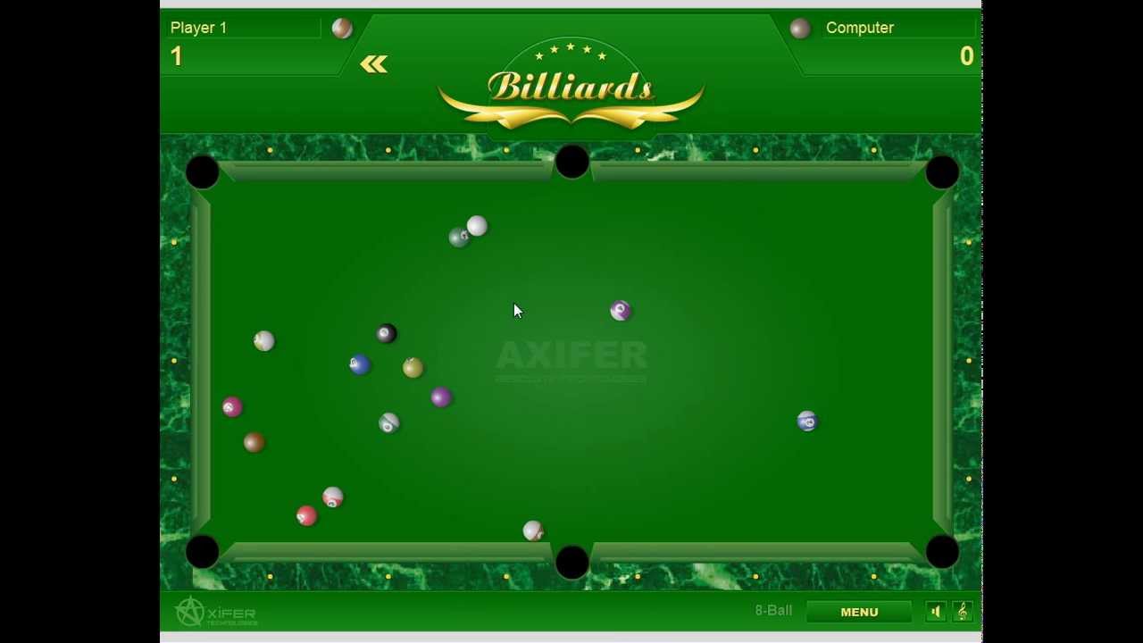 Как Играть в бильярд спортивная игра Billiards game