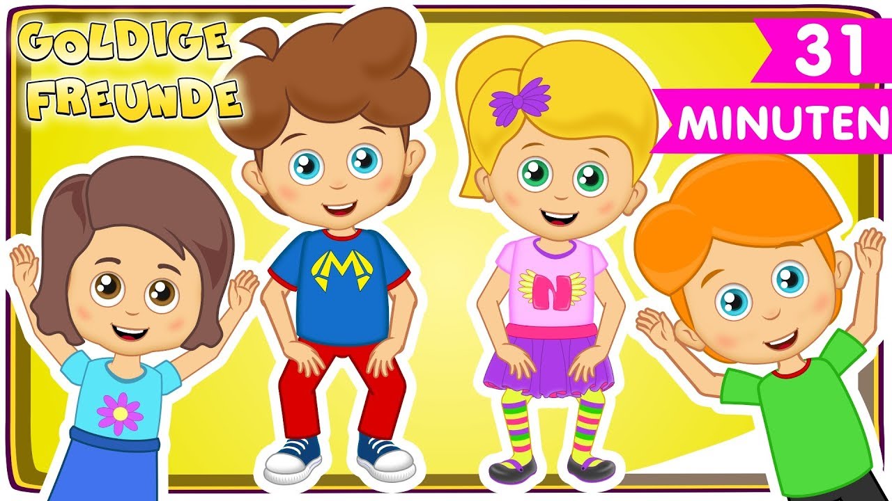 Aramsamsam gulli gulli ramsamsam 💃 zusammenstellung | Goldige Freunde Kinderlieder zum Mitsingen
