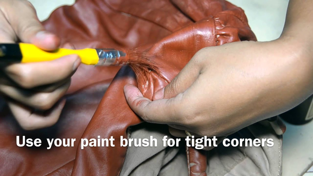 How to restore your old leather handbag with Kulay Leather Paint