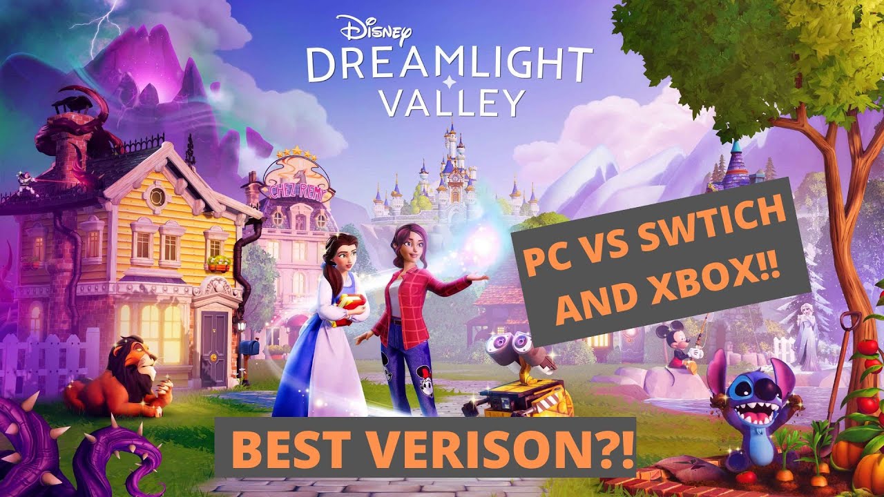 Disney Dreamlight Valley- PC VS Switch and Xbox? Which is best?