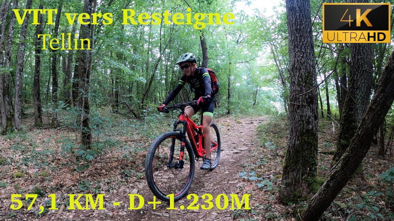 VTT vers Resteigne (Tellin)