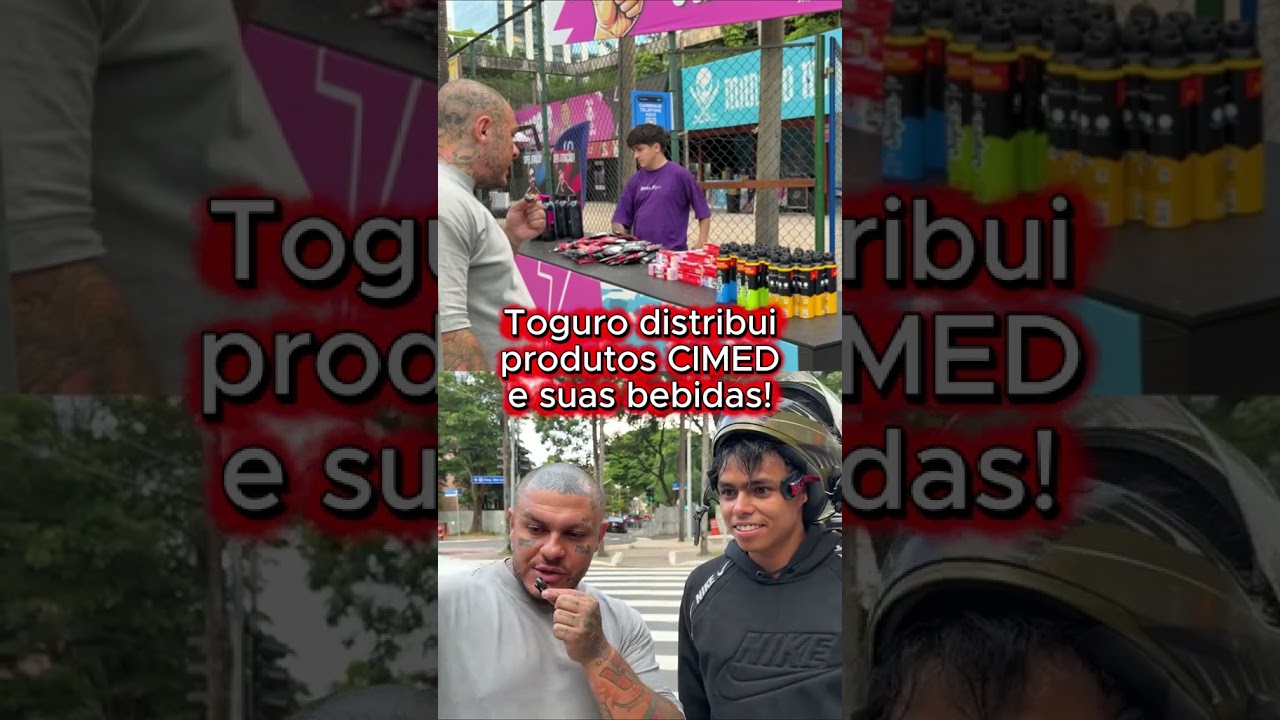 TOGURO PRESENTEIA GERAL #toguro #mansaomaromba #youtubeshorts #saborenergetico #viralvideo