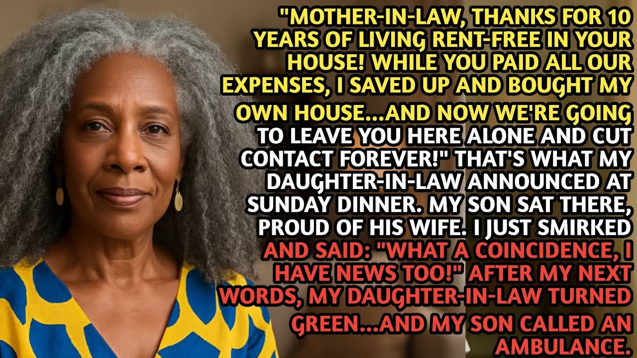 While You Paid Everything, I Bought My House! Now You're Alone! My Daughter-In-Law Announced..