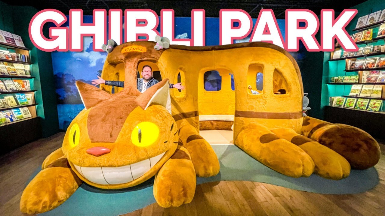 Как я провел день в парке Ghibli в Японии