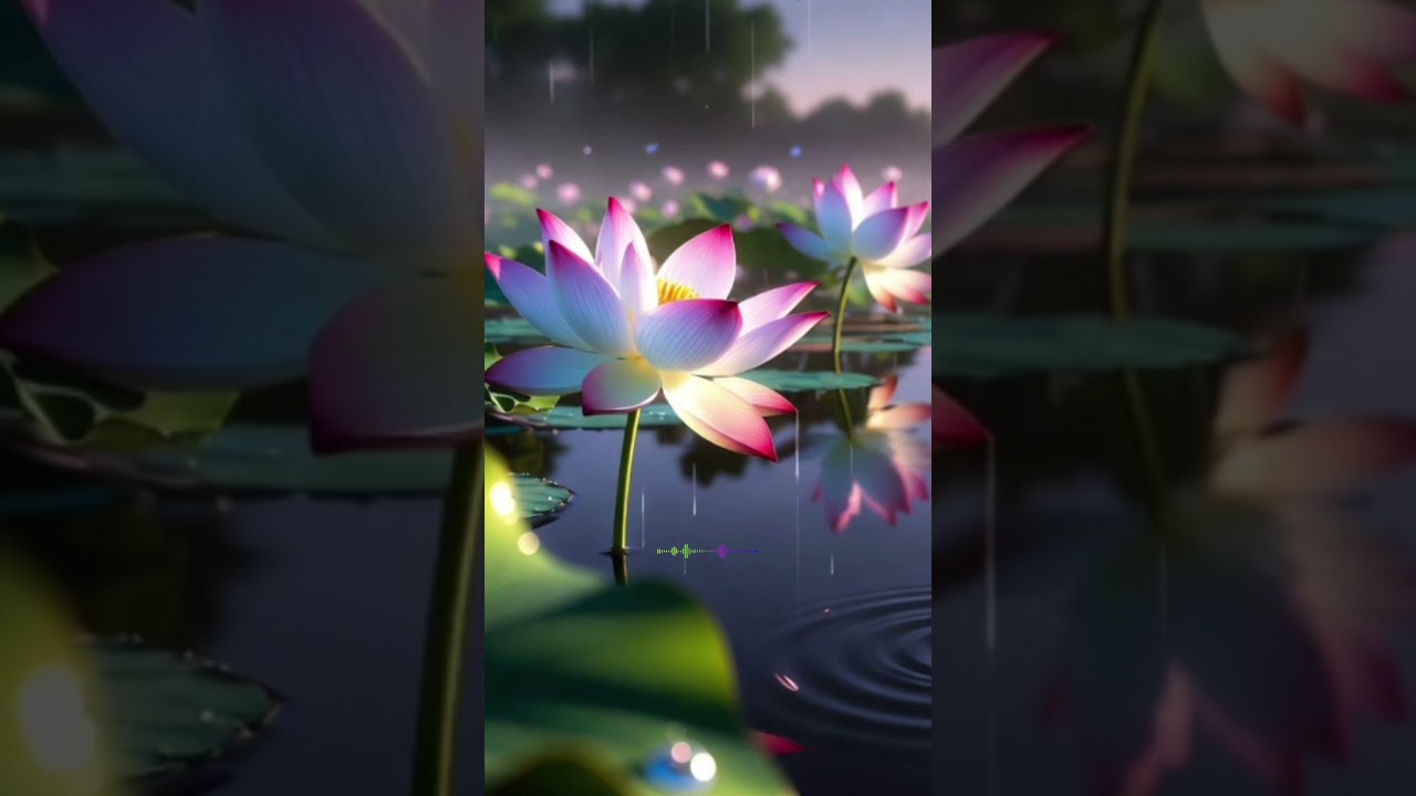 Deep Relaxation Lotus Pond Piano| Meditation | Stress Relief | Mindfulness Music