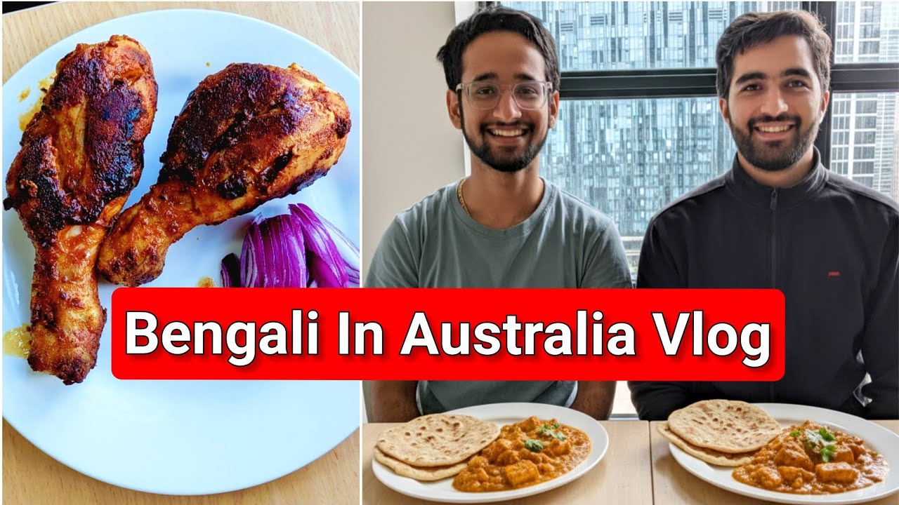 Armaan, Mohit ফিরল আজ। Restautant Style Tandoori Chicken & Shahi Paneer Recipe|Bengali in Australia 