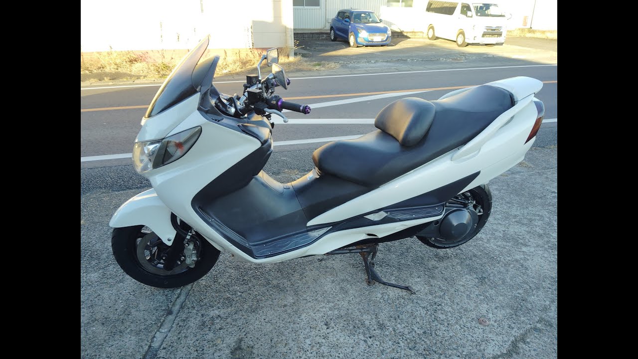 SKYWAVE250 CJ43A/スカイウェイブ250S-2: SUZUKI：パールホワイト