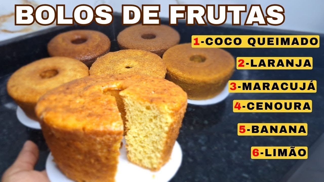 O SEGREDO DOS 6 MELHORES BOLOS DE FRUTAS PRA VENDER: DELICIOSOS E LUCRATIVOS