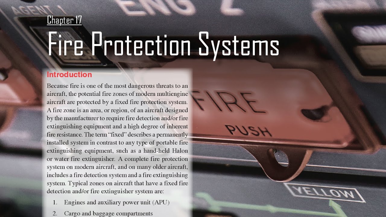 Fire Protection Systems (Aviation Maintenance Technician Handbook Airframe Ch.17)