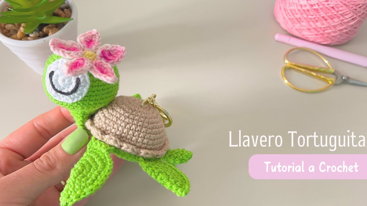 Tortuga a Crochet🐢|Tutorial Paso a Paso|Subtitulado| Amigurumi Tortuguita