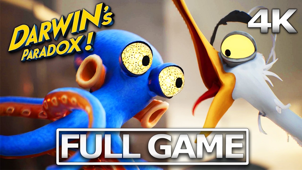 DARWIN'S PARADOX! Full Gameplay Walkthrough / No Commentary【FULL GAME】4K Ultra HD