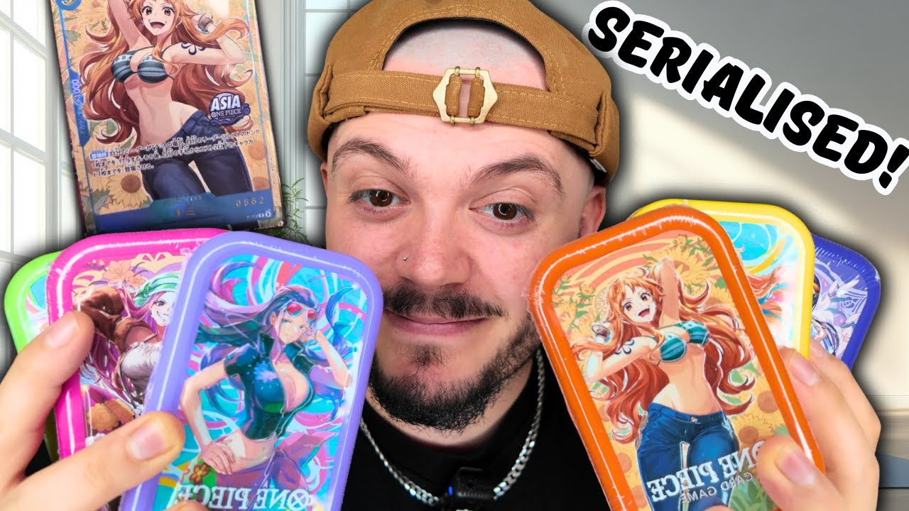 Серийный Nami?? OP13 TS-02 Tin Opening The One Piece Card Game