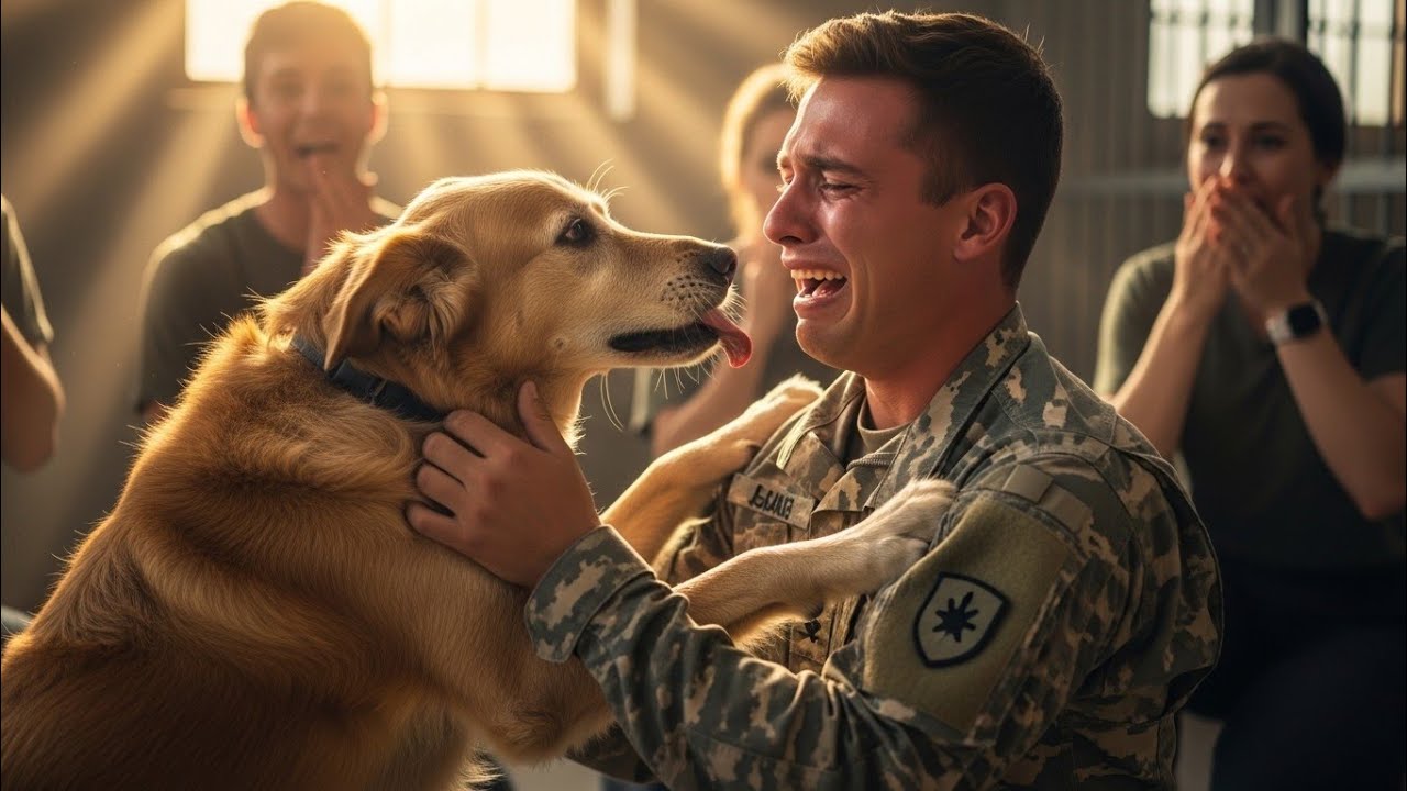 The Soldier Who Found His Childhood Dog After 10 Years… His Reaction Broke Everyone
