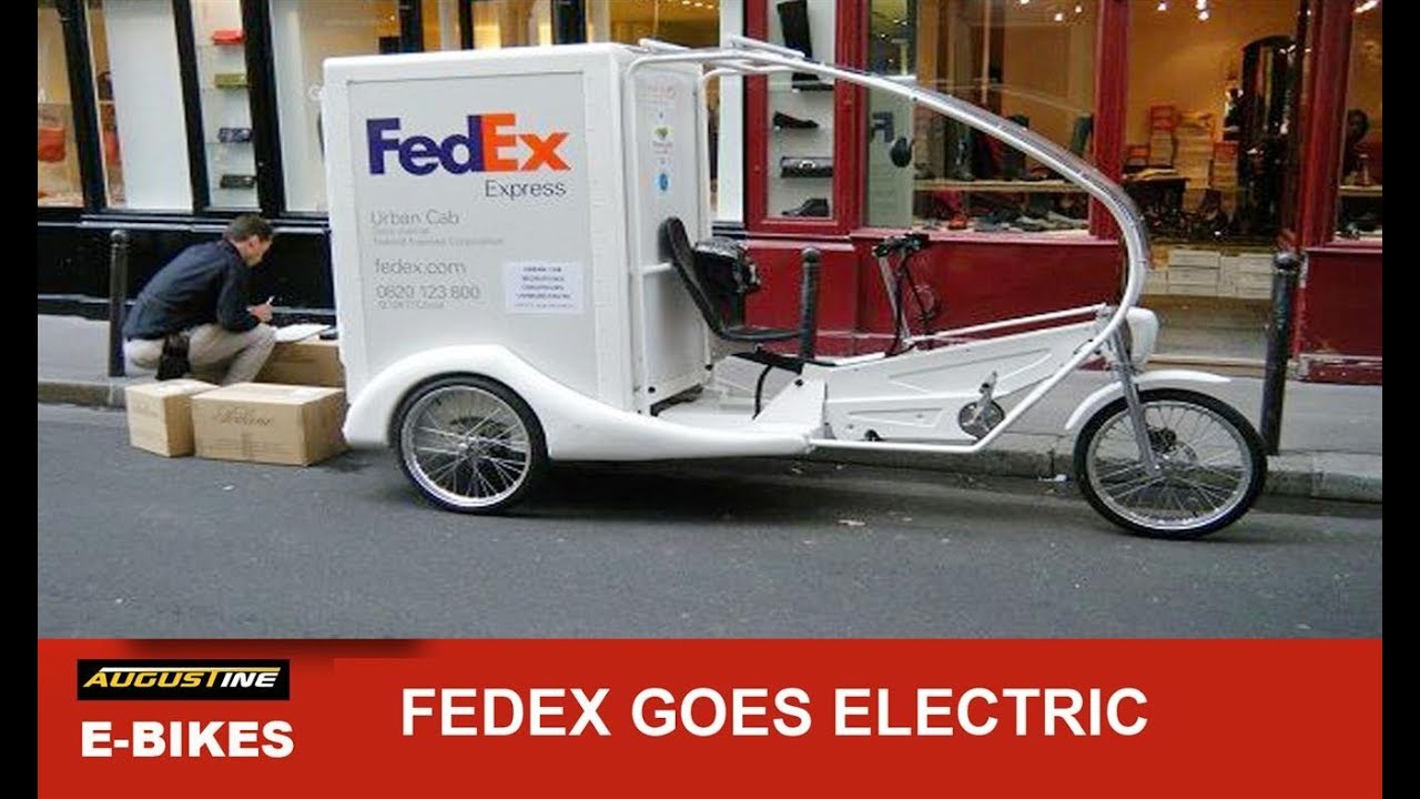 FedEx is going Electric Trikes in a big way!