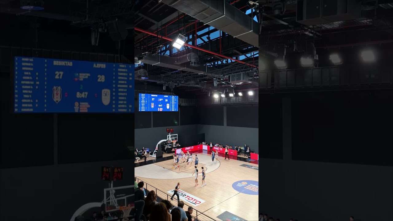 Beşiktaş 87-90 Anadolu Efes - Basketbol Gençler Ligi Erkekler 7. Hafta📍Basketbol Gelişim Merkezi C3