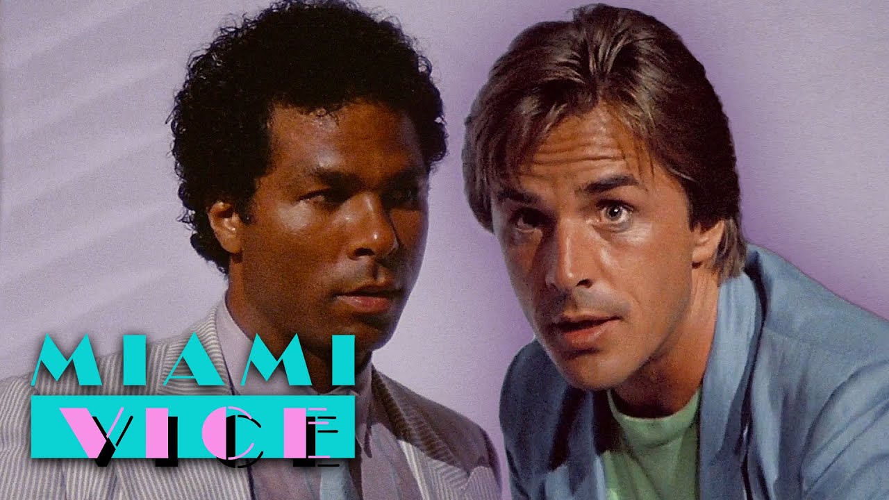 Crockett And Tubbs Race Over to Save Gina | Miami Vice