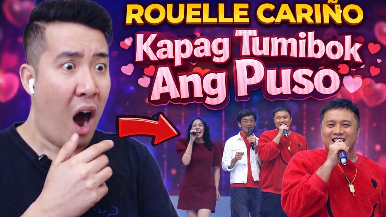 Rouelle Cariño  'Kapag Tumibok Ang Puso' | The Clone Artist TVJ TV5 Dabarkads | REACTION