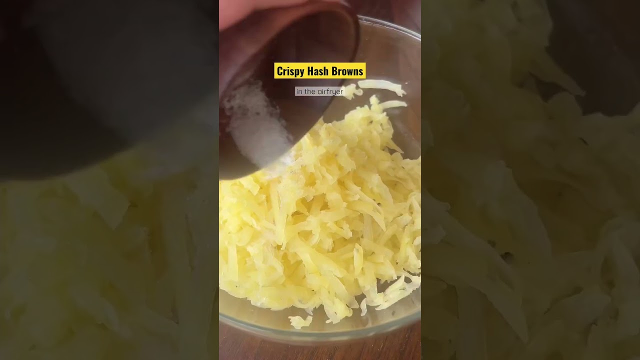 How to Make Crispy Hashbrowns | Hashbrowns in Airfryer | Airfryer Recipes