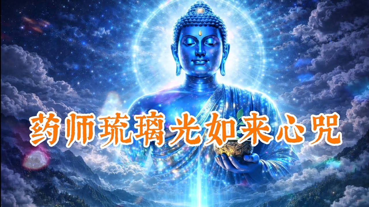 药师琉璃光如来心咒｜祈愿病苦消除｜疗愈佛乐｜Medicine Buddha Mantra