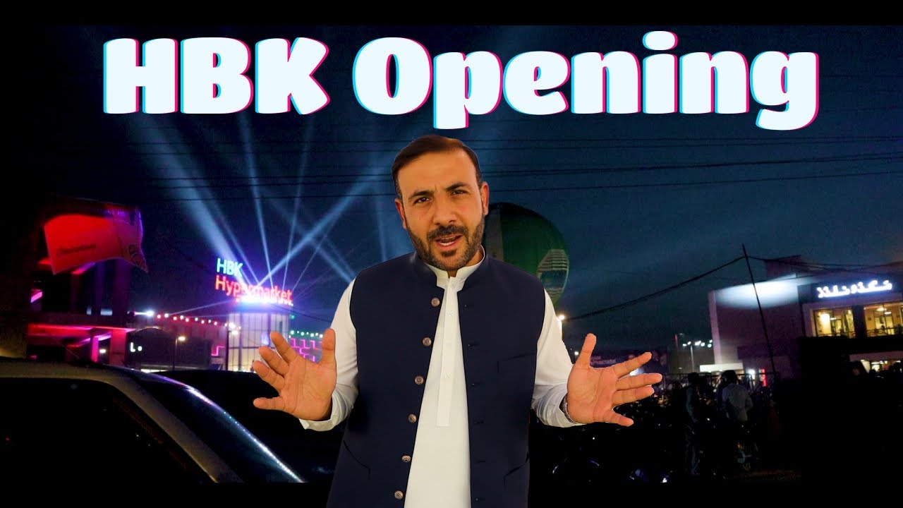 HBK Opening || Kpk biggest mall || Tahir khan Videos