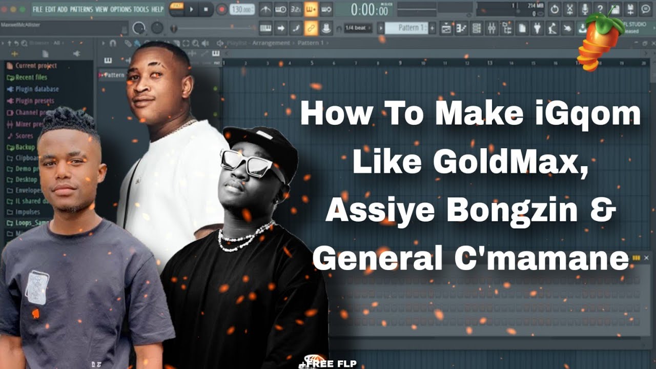 How to make iGqom like GoldMax, Assiye Bongzin & General C'mamane from scratch in 5 min | +FREE FLP