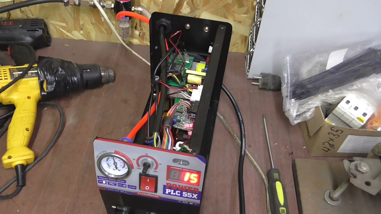 Неудачный ремонт плазмореза PLASMARGON PLC55X