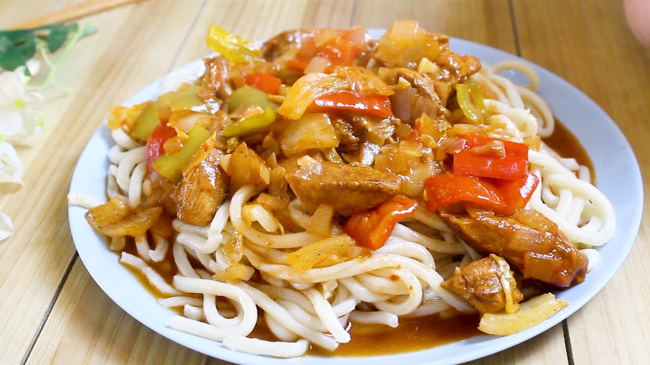 Как приготовить гюро лагман/ Mavzuna's kitchen