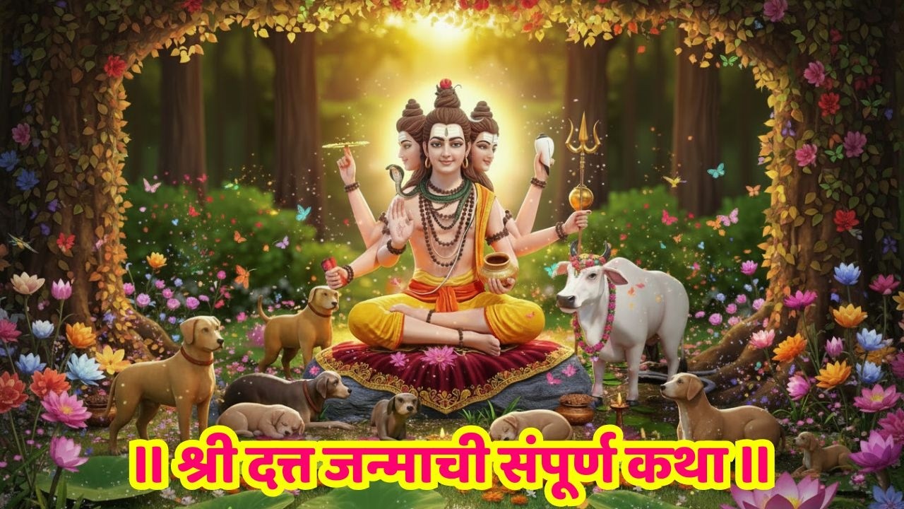 अनसुयेचं अथांग मातृत्व आणि दत्त जन्माची पावन कथा | Datta Janma Katha Marathi