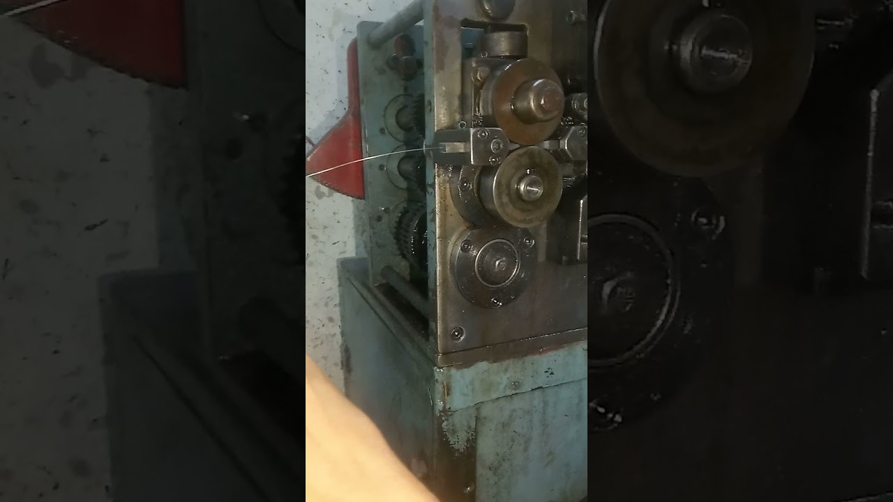 Spring machine setting easy technology Spring Manufacturing process
