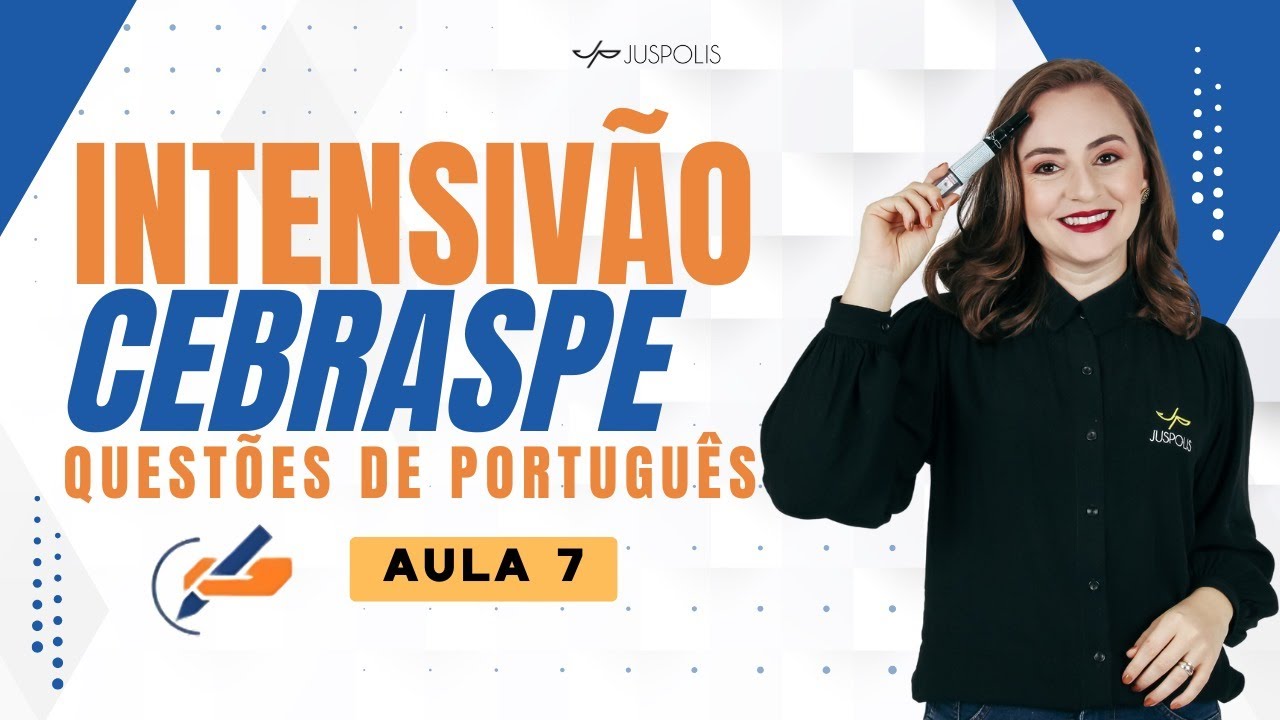 Aula 07 - INTENSIVÃO DE QUESTÕES CEBRASPE - PORTUGUÊS - PONTUAÇÃO - Profe Ariane Budke