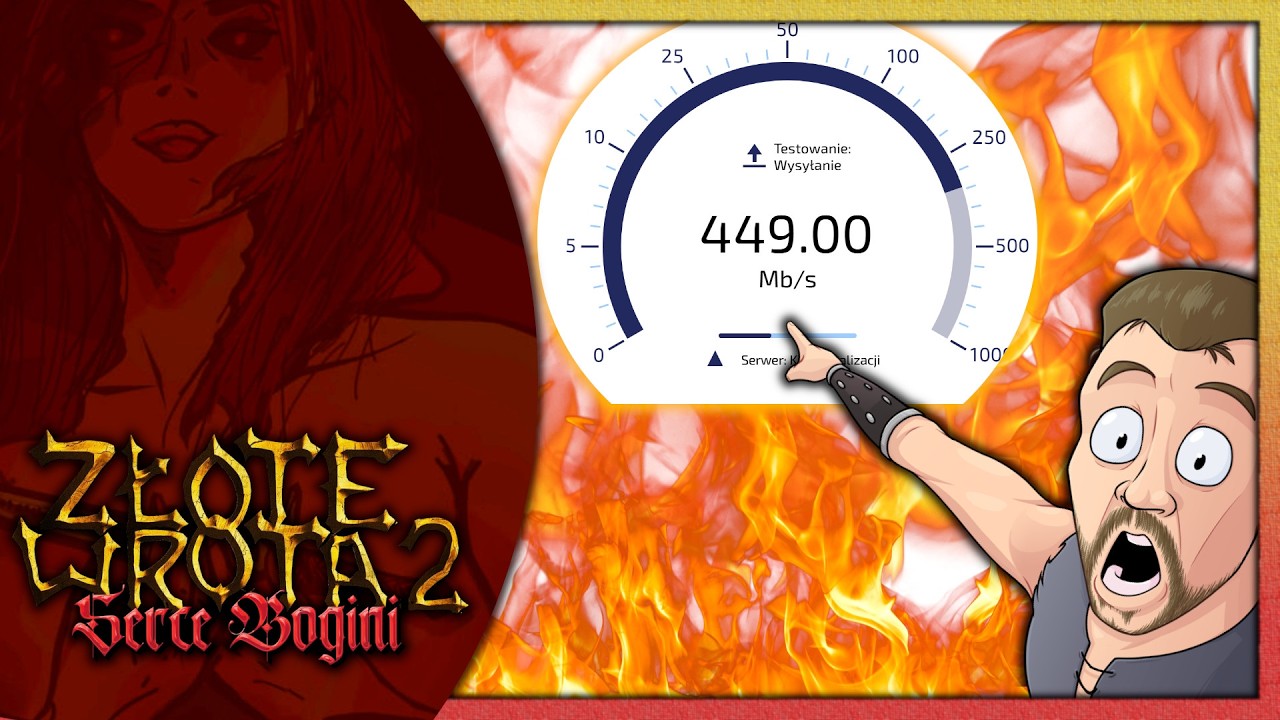WIELKI TEST INTERNETU Epizod Drugi | gość. Gothic Złote Wrota 2: Serce Bogini