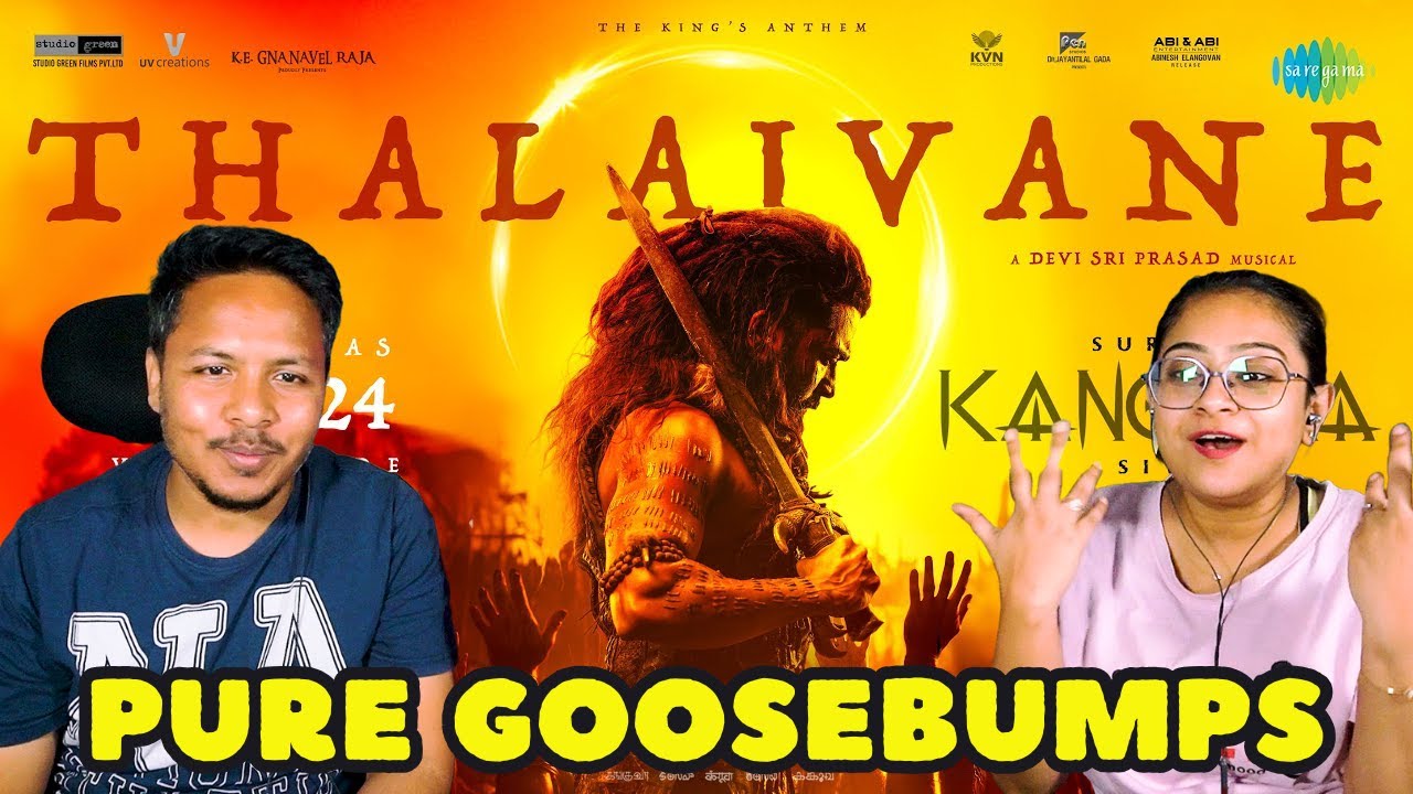Thalaivane - Lyrical Video REACTION | Kanguva | Suriya, Disha Patani | Bobby Deol | Devi Sri Prasad
