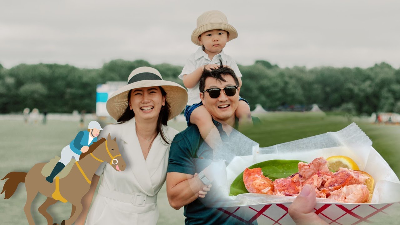 All We did was EAT at a POLO Game - Newport Polo Game Day
