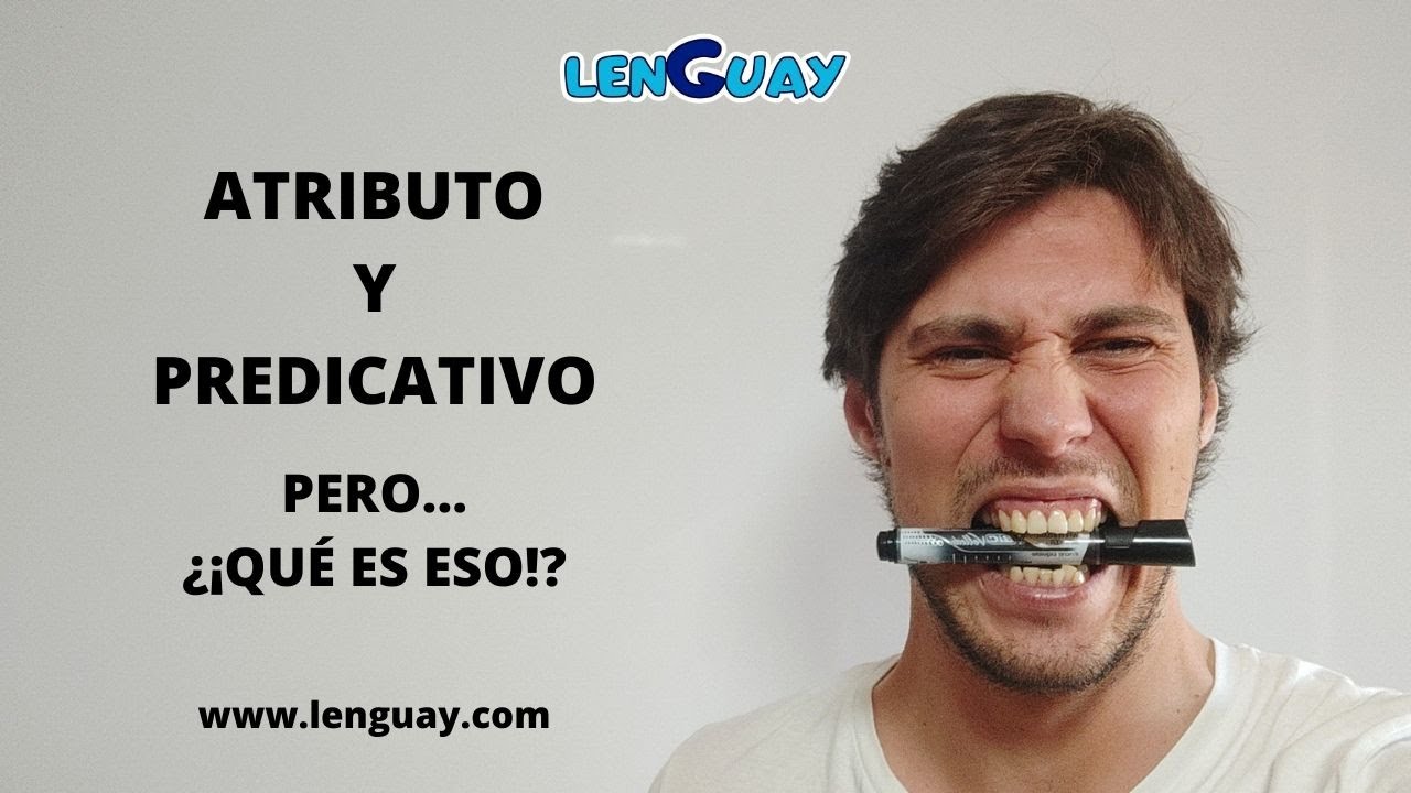 El atributo y complemento predicativo Sintaxis Bachillerato Selectividad lengua EVAU PEVAU