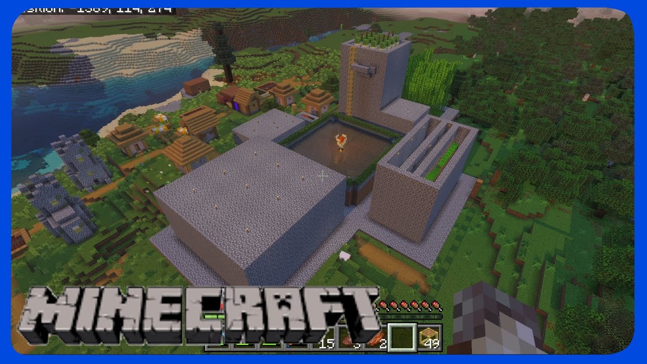 Die Automatische H&uuml;hnchenfarm entsteht - Minecraft