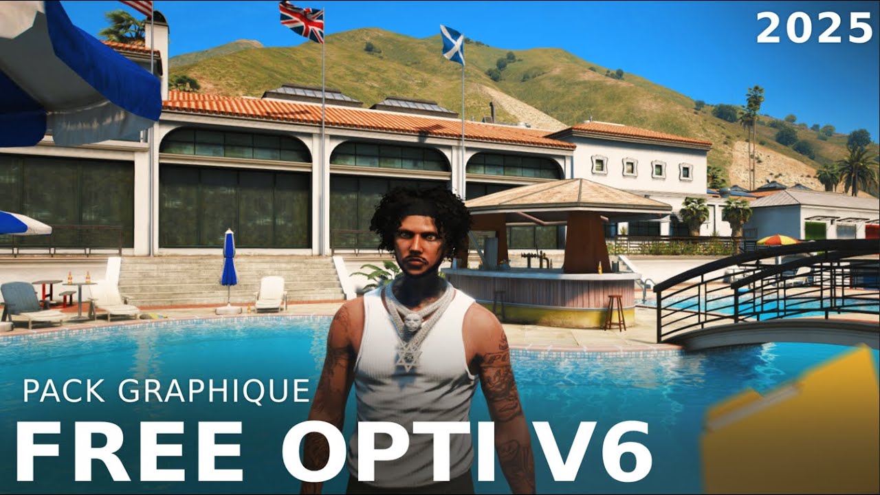 PACK GRAPHIQUE FIVEM 2025 HIRO OPTI V6 | GTA RP