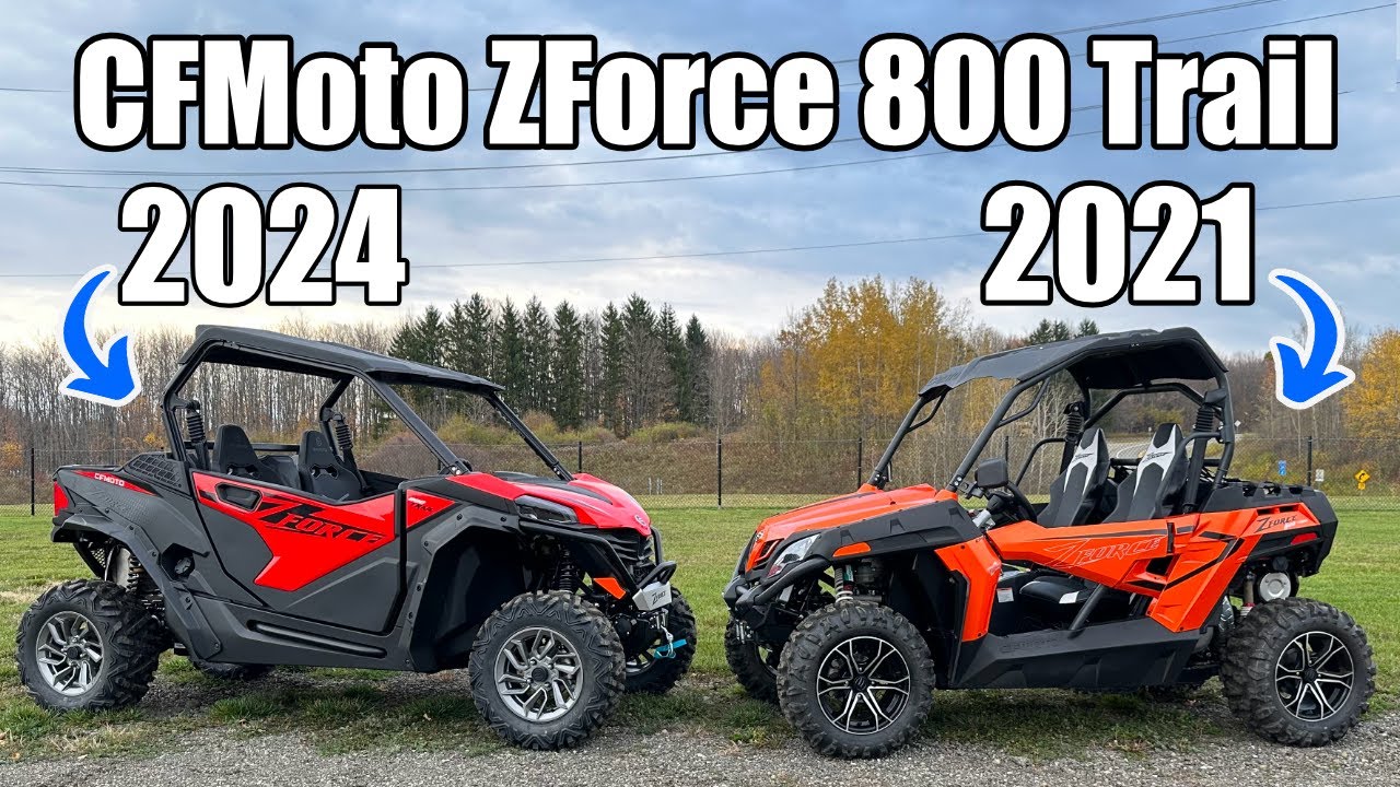 НОВЫЙ ZForce 800 Trail 2024 года 