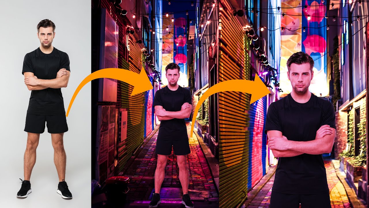 How to match subject with background easy trick | Photoshop Tutorial | Explore the Adobe