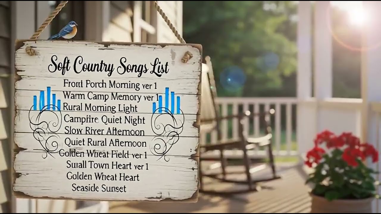 Chill Soft Country Playlist for Calm Moods 😌🌾